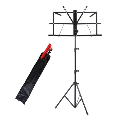 Music stand, stable, foldable, professional, for stage performances, guitar players