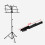 Music stand, stable, foldable, professional, for stage performances, guitar players 4
