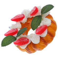 Décorations Donuts Réalistes PU Pour Fêtes Maison