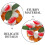 Décorations Donuts Réalistes PU Pour Fêtes Maison 8