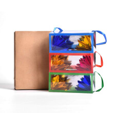 Super Deluxe Paper Bag with Flower Empty Box Magic Tricks Stage Decoration Props Magic Gimmicks (Large)