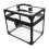 Black Acrylic Disc Storage Case Portable Music Cd Dvd Organizer 1