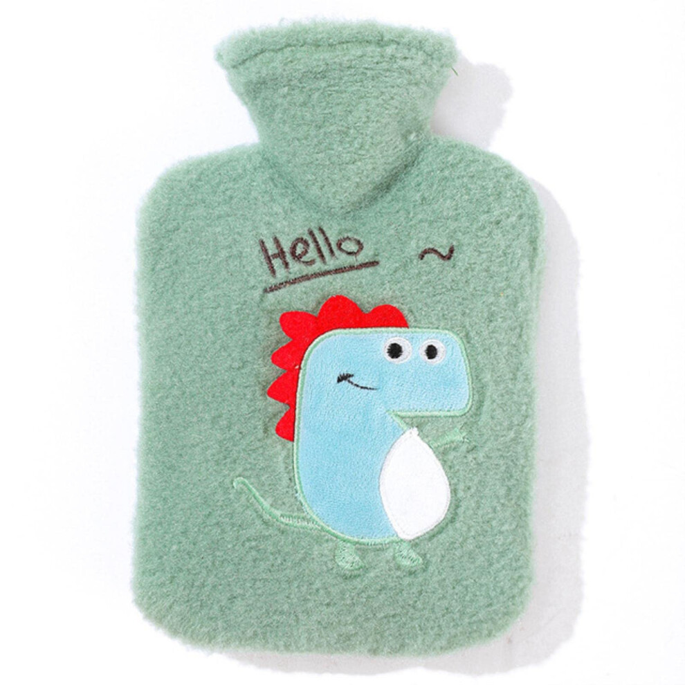 Cute Cartoon Plush Hot Water Bottle Warm Belly Female Menstruation Hot Compress Water Injection Warm Baby Hand Warmer Bag