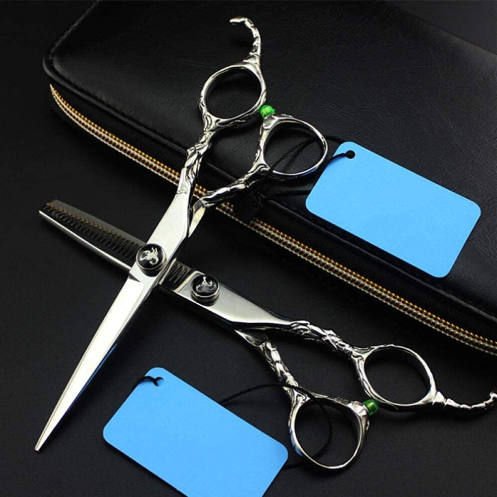 440C 6inch Scorpion Hair Salon Scissors Cutting Hairdressing Shears Thinning Shears Barber Scissors
