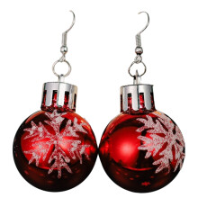 Orecchini natalizi da donna, orecchini pendenti leggeri dal design festivo con dettagli scintillanti, gioielli ipoallergenici per le vacanze di Natale