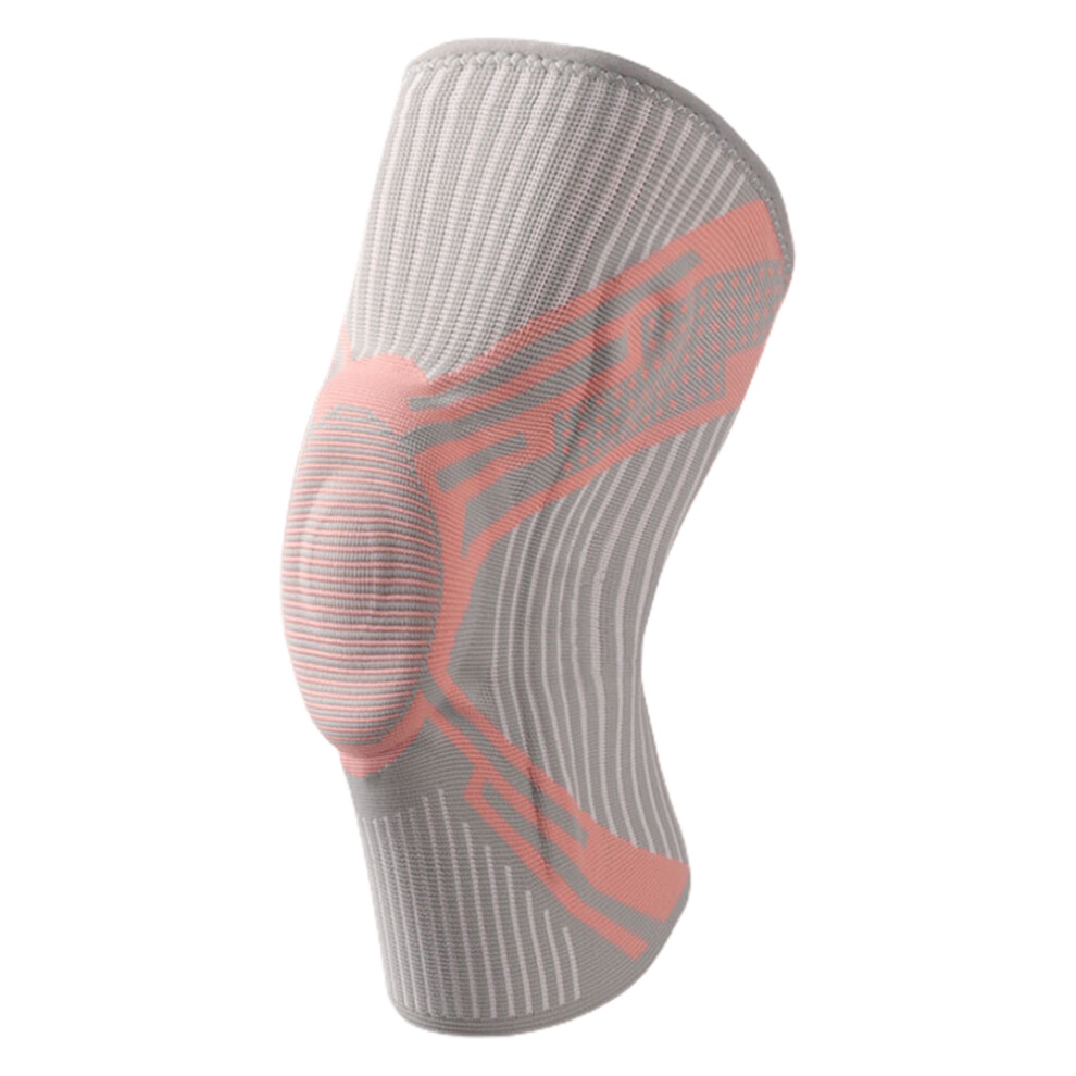Knee Compression Sleeve for Knee Pain Relief, Patella Gel Pad and Side Stabilizers Provide Unmatched Support, Durable Due to Exquisite Stitching Techn