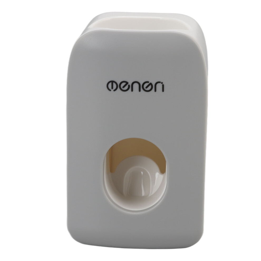 Easy-Clean Toothpaste Dispenser, Automatic Wall Mounted Squeezer with Vacuum Technology, Non-toxic ABS Plastic (Grey)