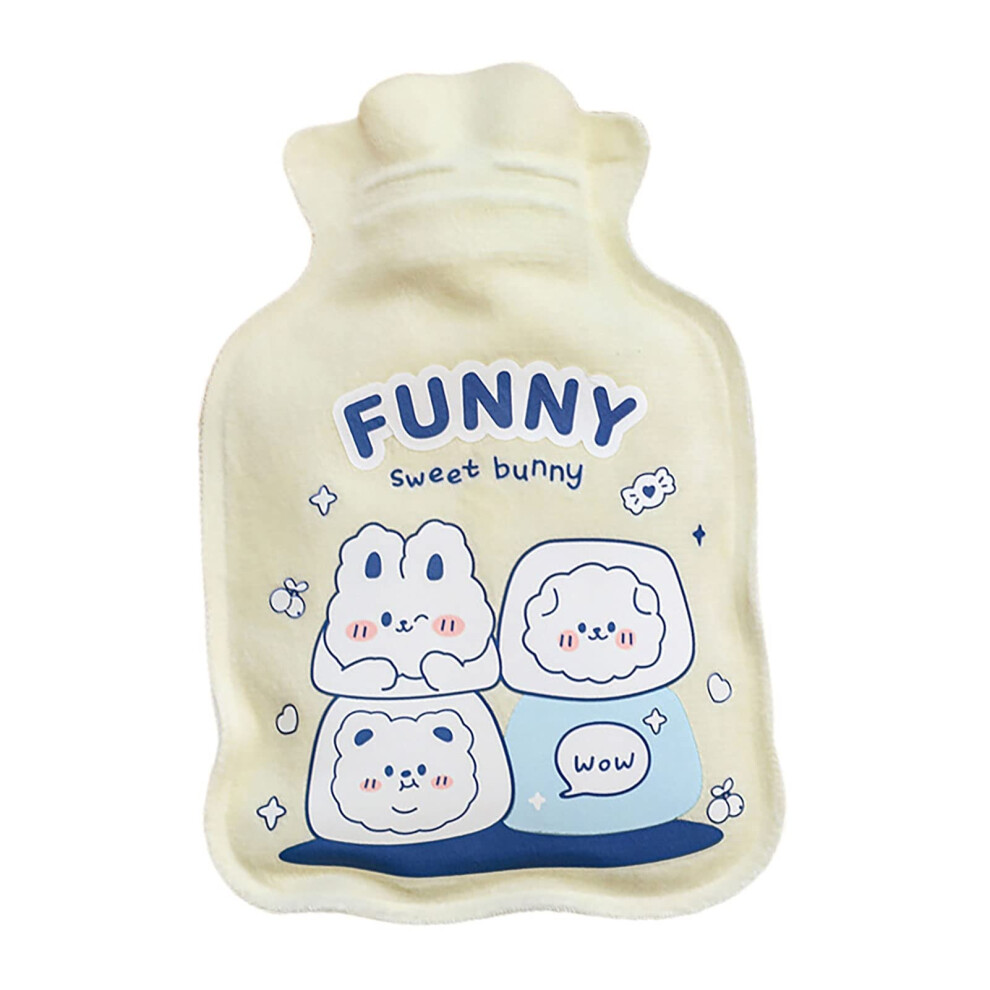 Portable Cute Hand Warmer, Soft Seal Hot Water Bottle for Cold Months