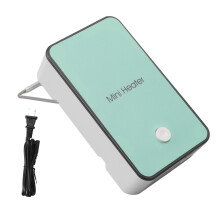 Electric Air Warmer Quick Heating Mini Portable Room Heater With Silence Working Rotatable Bracket PTC Corrugated Aluminum Safe Disconnect-type Power