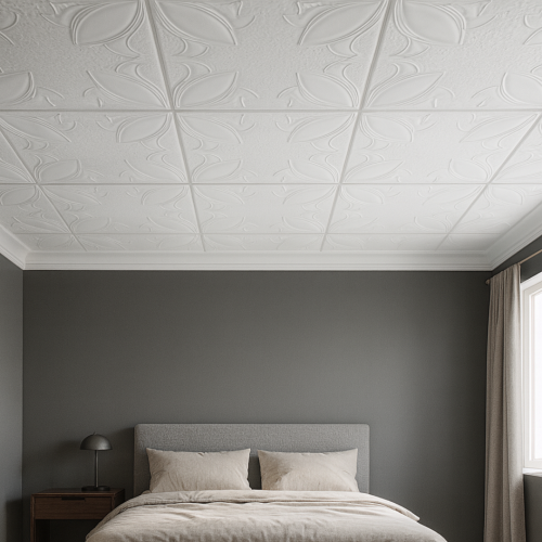 White 22 Ceiling and Wall Decorative Panels 2m2 2