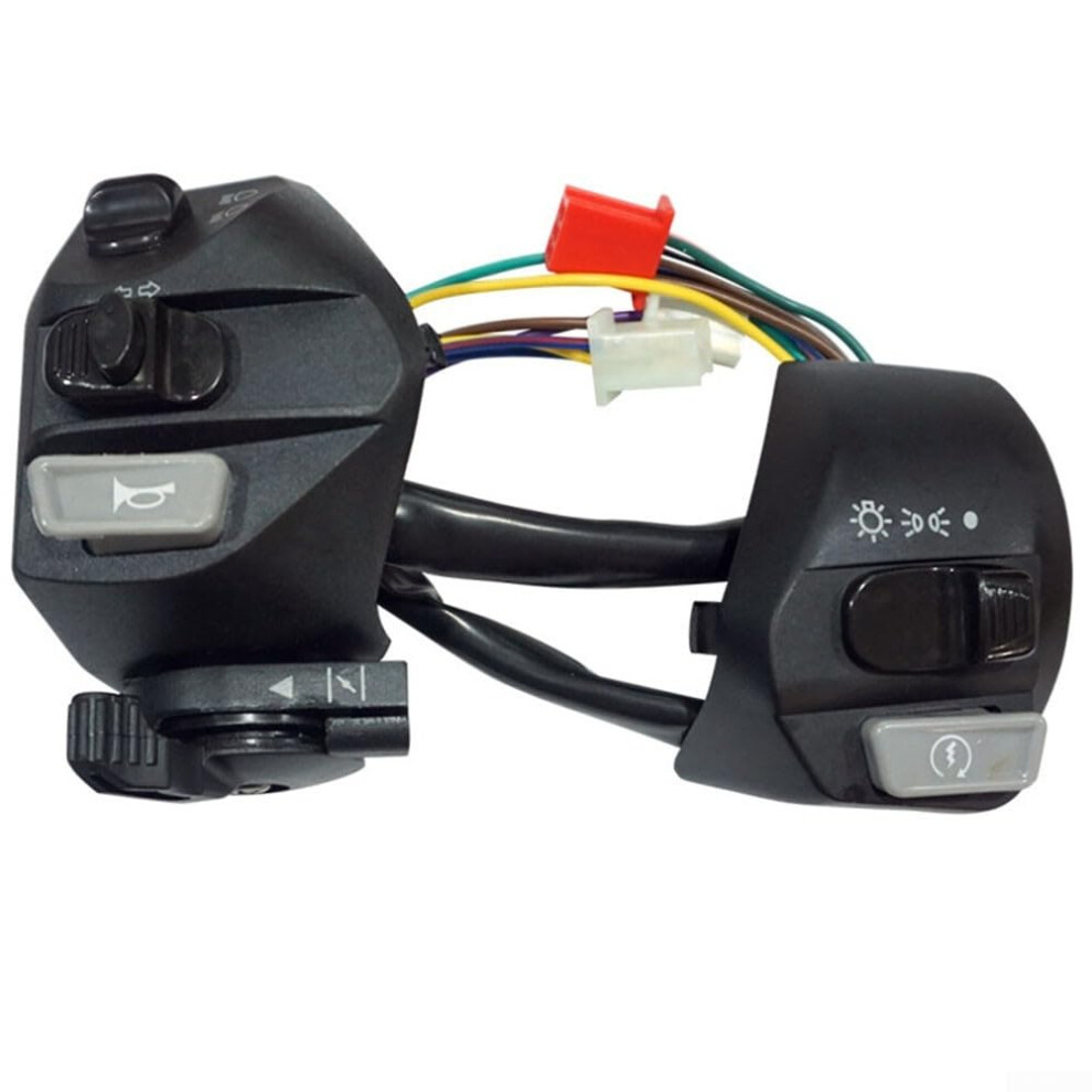 Motorbike Handlebar Switch Set For Lc135 Allinone Control Durable Motorcycle Switch Assembly 9119770301833