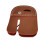 Leather Finger Guard Double Layered Finger Tab Protector Pad For Right Hand Brown 1