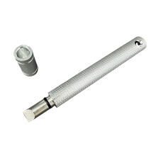 Club Grooves Cleaner Pocket Size Stainless Steel Golf Cleaning Tool Silver