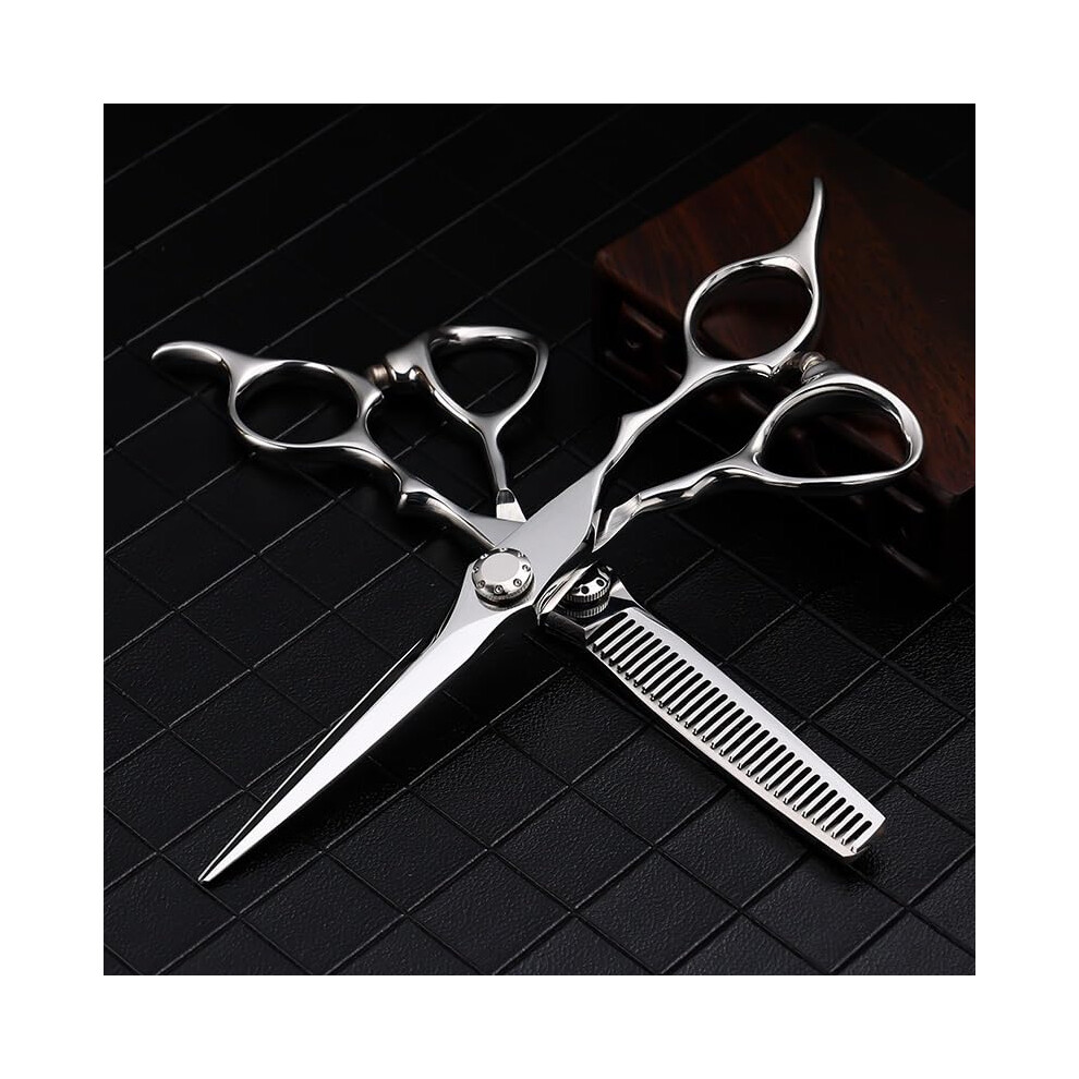 Hair cutting scissors, 6inch salon professional barber scissors,  cutting and thinning specialist set for hairdressers.