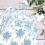 Blue Scrapbooking Paper Spring Theme, 24 Sheets DoubleSided Decorative Paper 3