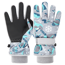 Guantes Cozy Adventure, guantes de nieve impermeables con cierre de muñeca ajustable, que garantiza un sellado hermético, agarre antideslizante