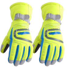 Gants de ski élégants pour enfants : ergonomiques, antidérapants et imperméables, compatibles avec les écrans tactiles, pour garçons et filles.