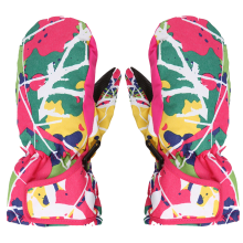Gants de ski thermiques pour une protection optimale par tous les temps, en polaire légère et respirante qui assure une chaleur optimale,