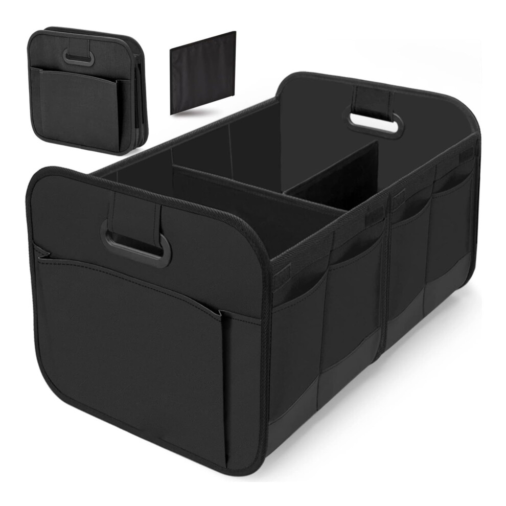 Car Boot Organizer 70L Large Capacity Multicompartment 600D Oxford Collapsible Trunk Storage 9119770306982