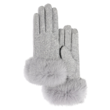 Manoplas aislantes para deportes de invierno, guantes para pantallas táctiles, guantes de punto cálidos de material suave y felpa con diseño