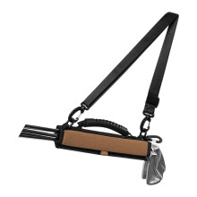 Golf Club Carrying Bag Khaki, Holds Up To 5 Clubs, Portable Belt Backpack, Travel Golf Bag