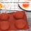 3 Stücke Halbkugel Silikonform DIY Backen 15