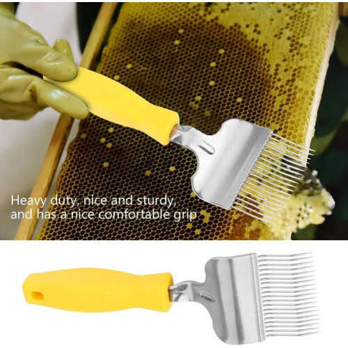 Honey Discapping Fork, Beekeeping Discovery Fork, Honeycomb, Beekeeping Discovery Fork, Beehive Honey Extractor Ref: 1776 2