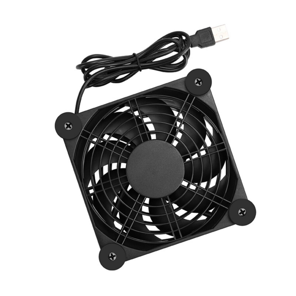 5V Quiet Usb Cooling Fan 120Mm For Router And Computer Video Networking Cabinet Server Gaming Console Usb Fan 1 9119770306739