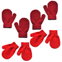 Gants d'hiver pour enfants, couleurs variées, matière douce et chaude, doublure polaire, conception intégrale pour un confort et un style optimaux