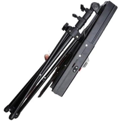 Portable Lifting Foldable Music Stand, Guzheng Professional Note Black 2