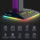 Ευέλικτη βάση ακουστικών, βάση ακουστικών RGB με θύρα Type-C, αντιολισθητική βάση από 8