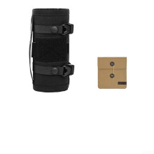 Gas Canister Cover Protective Nylon TearResistant Flat Bottle Camping Sleeve For Outdoor Gas Tank