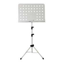 Portable Retractable Music Stand Shelf for Home, with Optional Guitar, Guzheng, Drum, and Retractable Stand, Easy to Assemble, White
