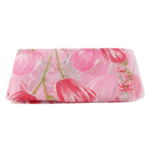 Cortinas semitransparentes para varanda, tecido leve e respirável com estampa floral elegante, solução de decoração que aumenta a privacidade e