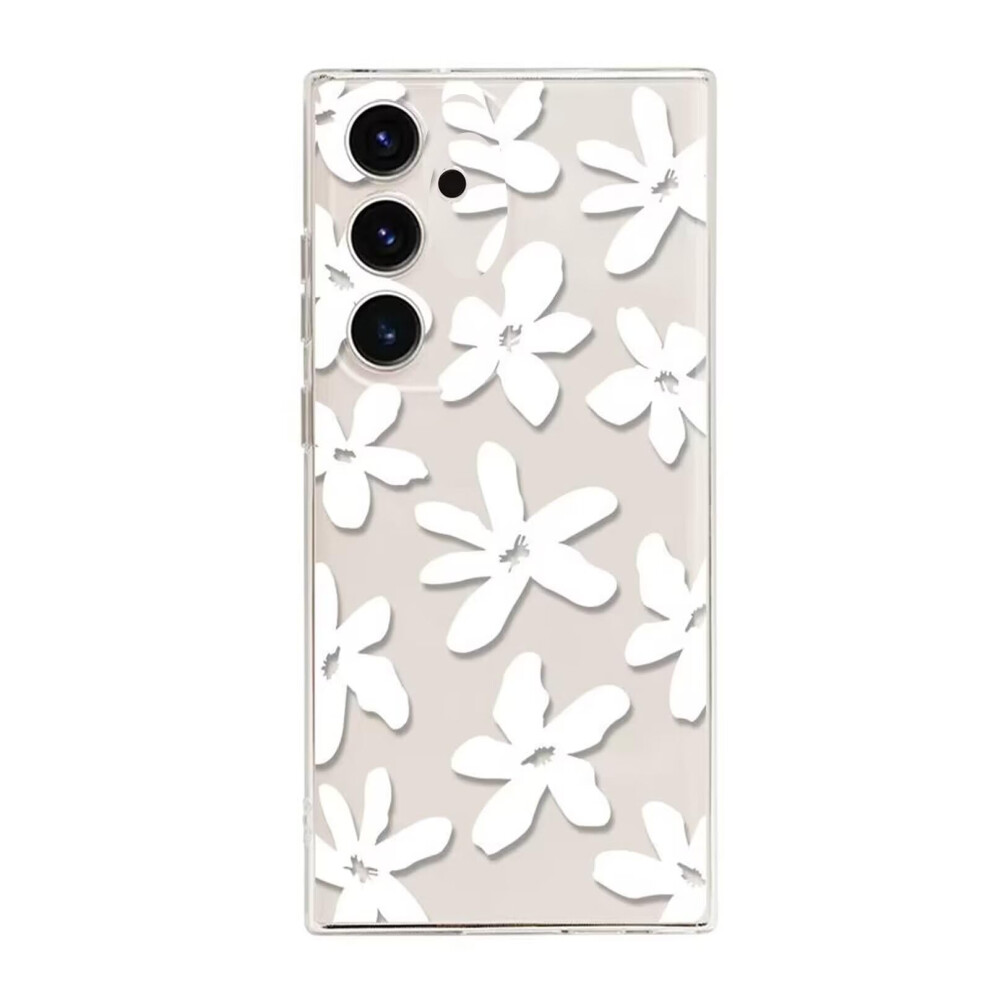 Miagon Creative Flower Case For Samsung Galaxy S23 Plus, Transparent Soft Tpu Cover 9001264467005