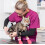 Cat Claw Covers, AntiScratch Adjustable Cat Foot Cover, Pink, 4 Pack 4