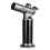 Butane Blowtorch Lighter Windproof Multifunctional Dual/Single Flame OneButton Conversion Temp Black 1
