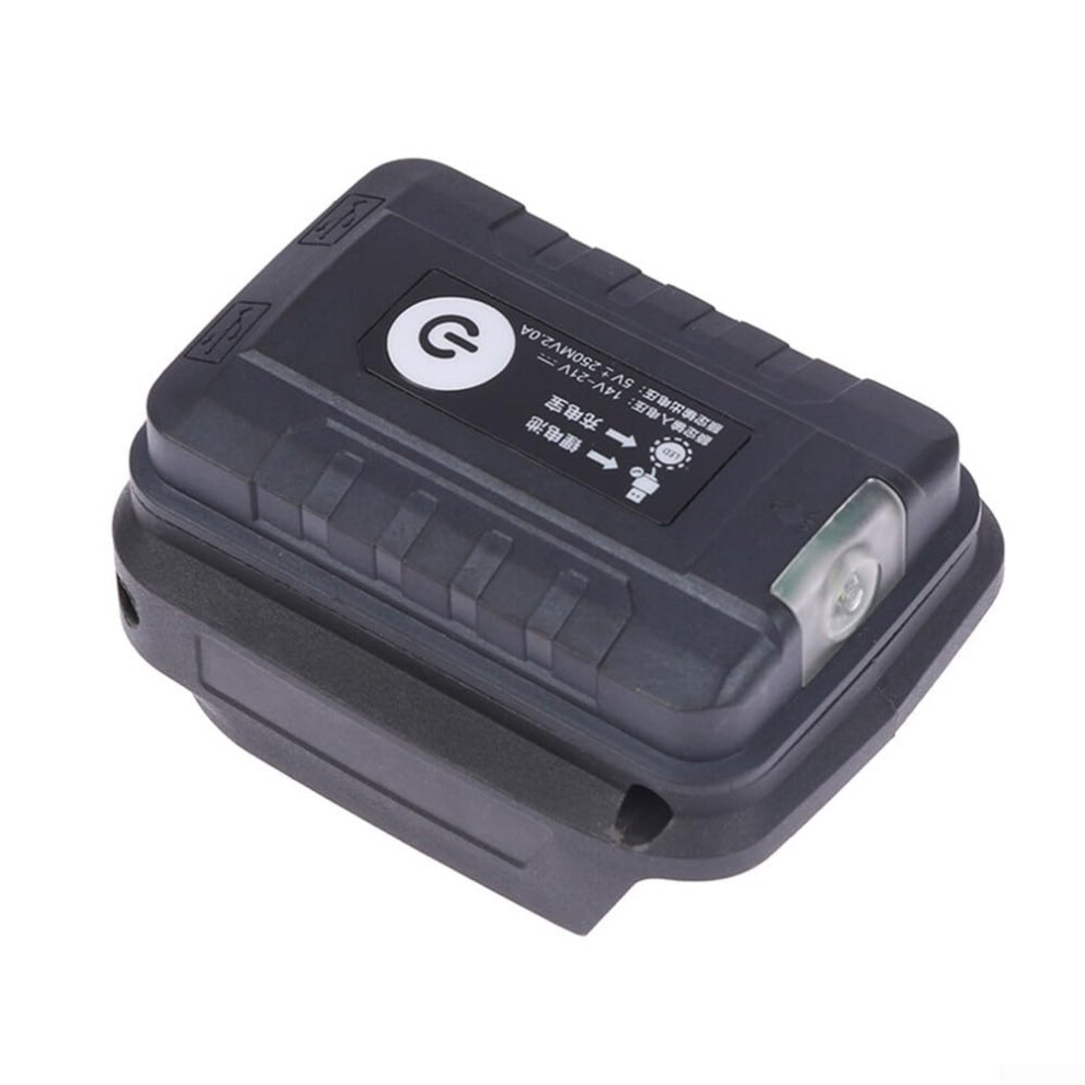 Dc 14V21v Input Lithium Battery Conversion Power Supply Dual Usb Battery Adapter Converter For Cordless Power Tools 9001264467531