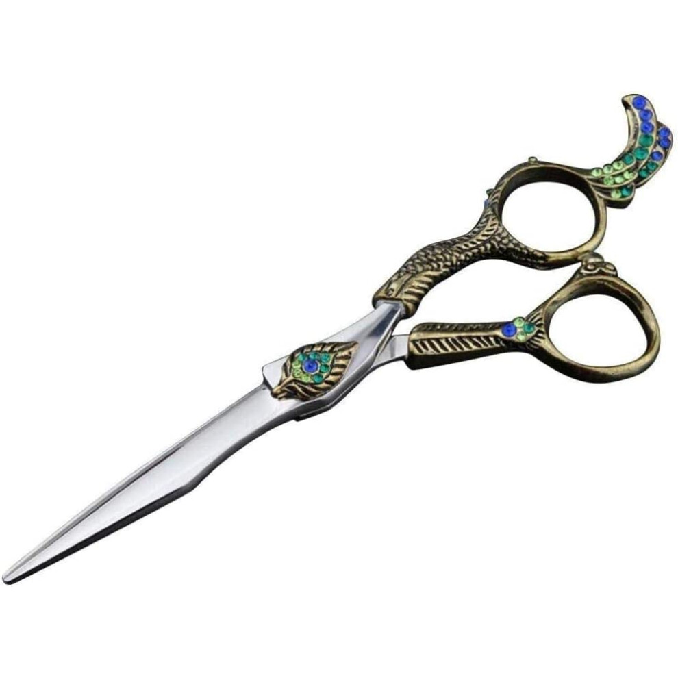 Hairdressing Scissors 6 Inch Hair Stylist Special Scissors Flat Scissors Teeth Scissors Professional Set