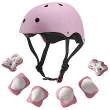 Belüfteter Kinderhelm, verstellbares Fahrradhelm-Set für Kinder, Schutzausrüstung für verschiedene Sportarten, altersgerechte Schutzausrüstung
