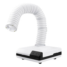 Nail Dust Collector Machine 60W Desktop Mini Smoke Absorber LED Light for DIY Welding and Grinding