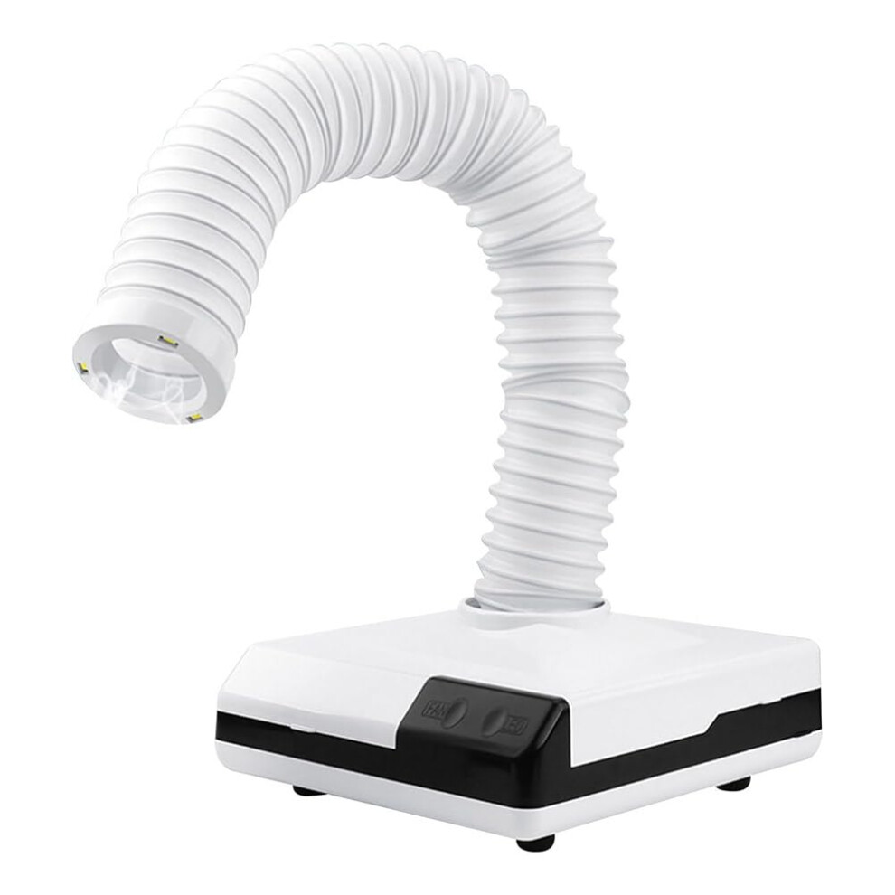 Nail Dust Collector Machine 60W Desktop Mini Smoke Absorber Led Light For Diy Welding And Grinding 9323874551470