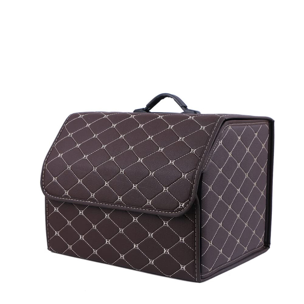 Car Boot Bags Large Capacity Leather Folding Storage Box For 20132019 Trunk Organizer 9119770309747