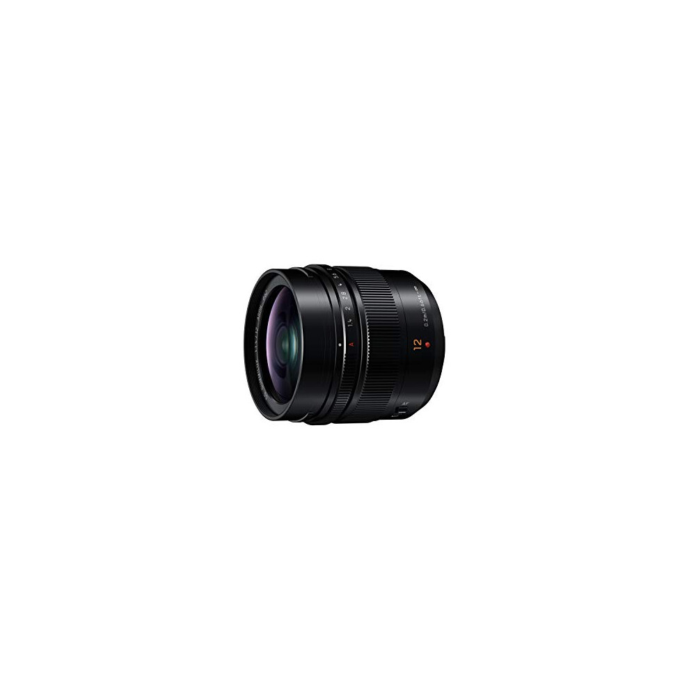 Panasonic Leica Dg Summilux 12 F1.4 Asph Hx012 (Black) Lens Black
