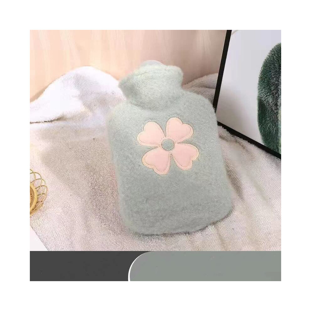 Winter Hot Water Bottle, Cute Plush Hand Warmer for Adults Kids (1000ml)
