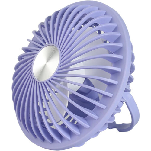 Desk Fan USB Powered, Portable 3Speed Desktop Table Fan, Quiet, Compact, Powerful 2