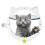 'Door Cat Flap Shape, Solid Installation, Simple, Weatherproof, Plastic, Quiet Privacy Screen for Door Head, Solid Cat' 1