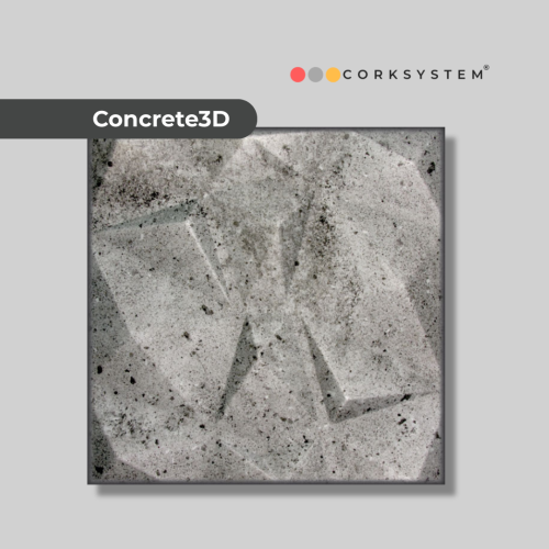 Concrete 3D Ceiling and Wall Decorative Panels 2m2