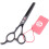 Lefthanded hairdressing scissors, professional 6.0 inches, white 2