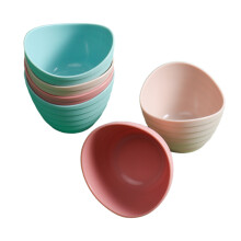 Tigelas para Misturar e Assar, Uso Versátil na Cozinha, Podem Ir ao Micro-ondas e à Lava-louças, Leves e Inquebráveis, Conjunto com 6 Unidades,